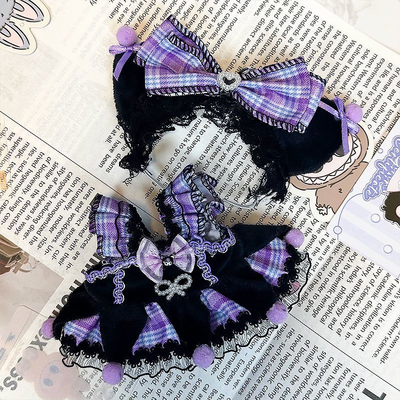 Kuromi Suit Labubu Clothes