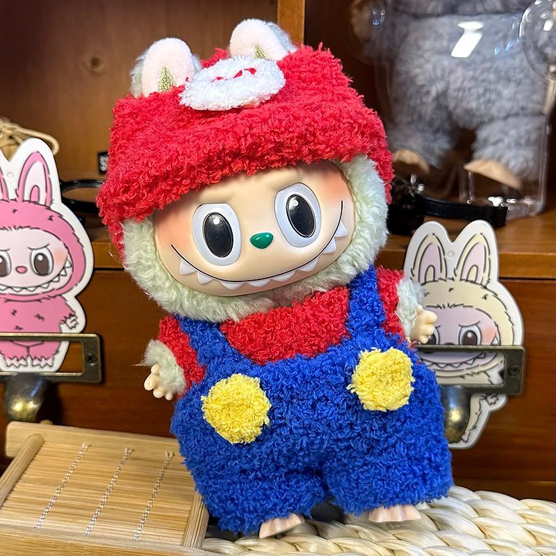 Party Mario labubu clothes