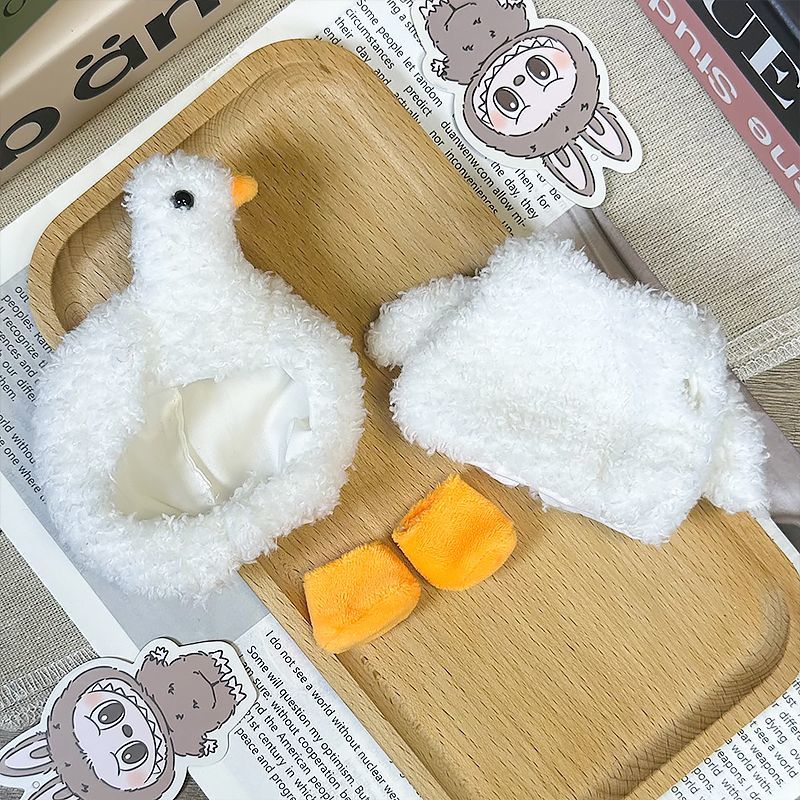 Duck baby Labubu clothes