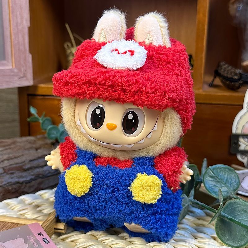 Party Mario labubu clothes