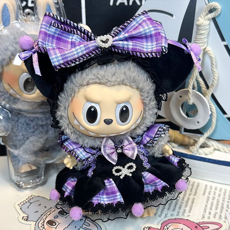 Kuromi Suit Labubu Clothes