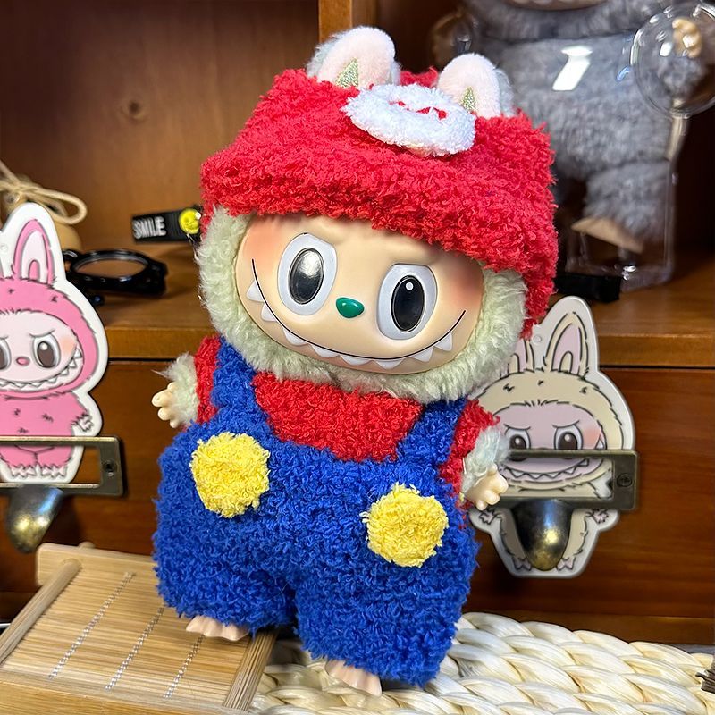 Party Mario labubu clothes