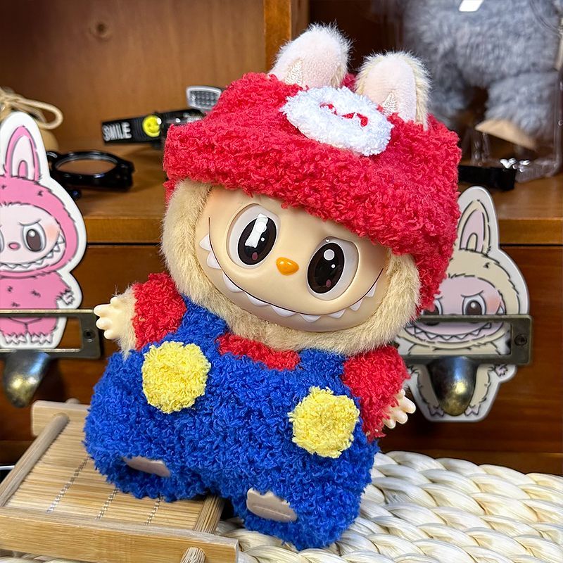 Party Mario labubu clothes