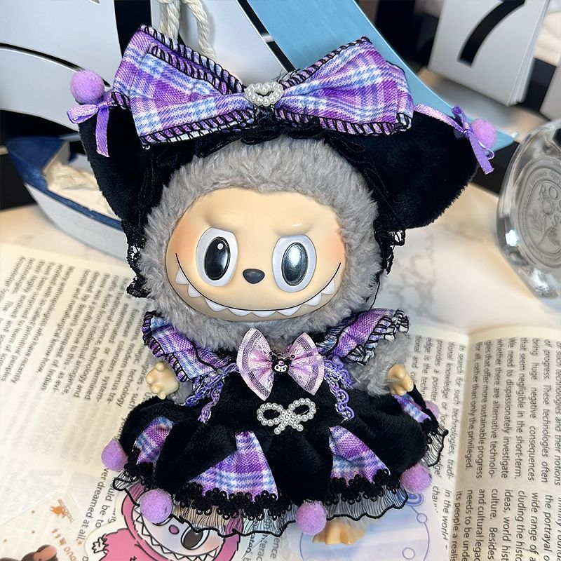Kuromi Suit Labubu Clothes