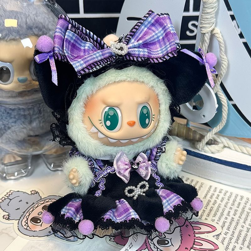 Kuromi Suit Labubu Clothes